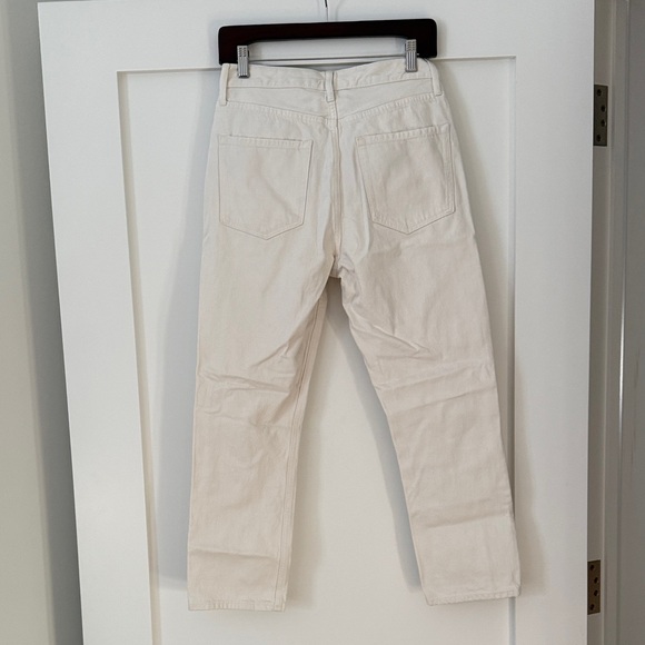Outerknown Women's White Sea Jeans, size 27 - Picture 6 of 8